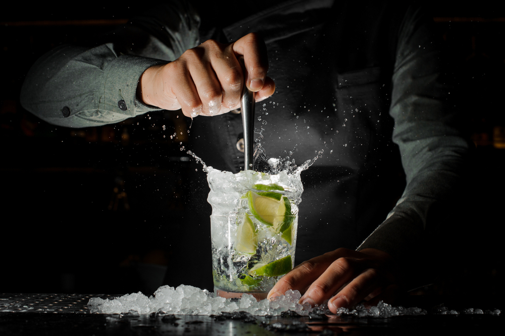 mixología sin alcohol